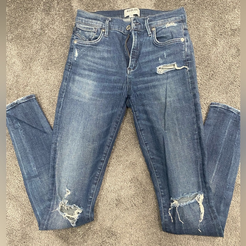 Agolde skinny jeans sz 25